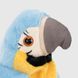 М'яка інтерактивна іграшка Папуга K14802 Блакитний (2000990311061)