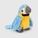 Мягкая интерактивная игрушка Попугай K14802 Голубой (2000990311061)