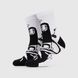 Шкарпетки чоловічі ШЧКг56-024-1168 віднесені вітр 27-29 Чорно-білий (2000990199904A)