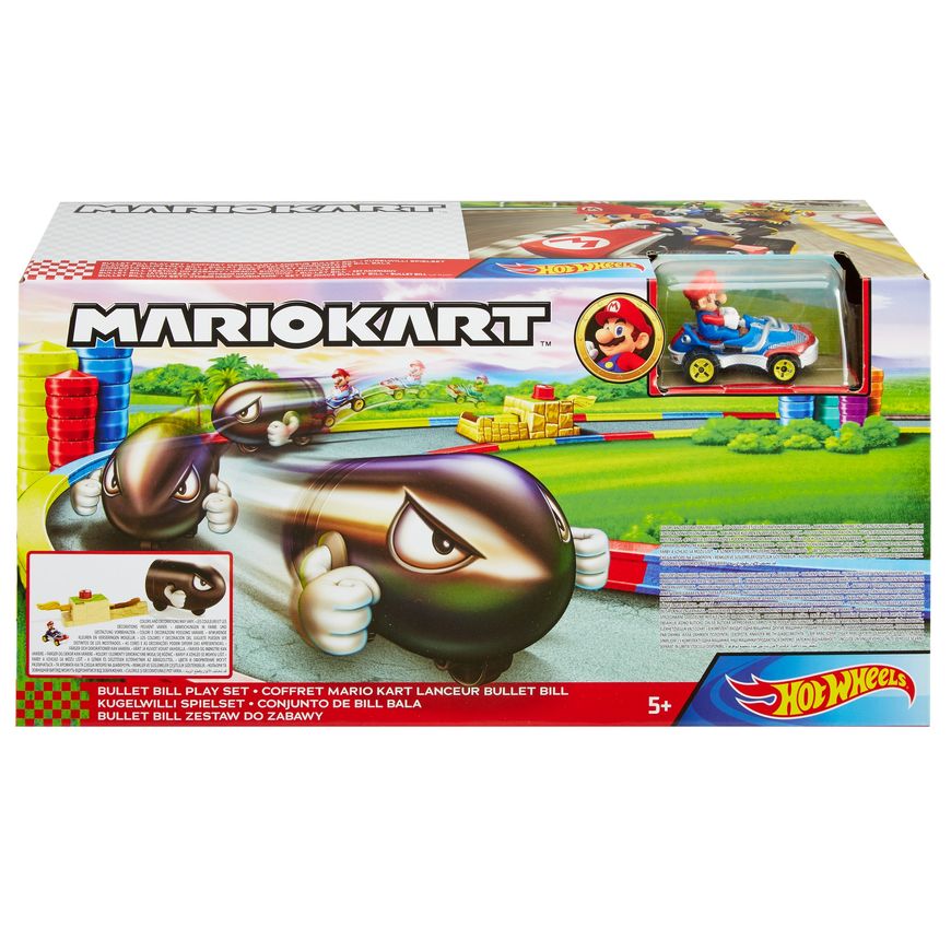 Магазин обуви Игровой набор Hot Wheels Mario Kart Пуля Билл (GKY54) (887961834178)