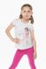 Костюм для дівчинки Breeze 16411 футболка + лосини 98 см Сірий (2000989654841S)