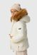 Куртка зимняя для девочки Feiying J-08 122 см Молочный (2000989629214W)