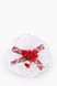 Бант вышиванка Роза Красный (2000989165828)