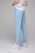 Спортивные штаны женские однотонные 2210 M Голубой (2000988977408)