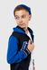 Спортивний костюм для хлопчика S&D XD023 кофта + штани 164 см Електрік (2000989958079D)