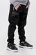 Спортивні штани з принтом для хлопчика Atescan 1104-1 134 см Чорний (2000990263162W)