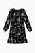 Сукня з візерунком жіноча 8672 52 Чорний (2000989545026D)