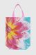 Еко-сумка Квітка Блакитно-рожевий (2000990350596А)