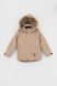 Комбінезон для хлопчика Snowgenius H38-08 куртка + штани на шлейках 116 см Бежевий (2000989630586W)