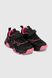 Кросівки для дівчинки Stepln E37-3F 37 Чорно-рожевий (2000990428370A)