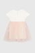 Платье однотонное для девочки Baby Show 9409 86 см Пудровый (2000990473707S)