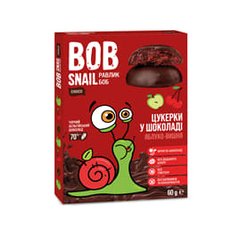 Магазин взуття Bob Snail цукерки яблучно-вишневі 30г в чорн. шокол 1291 П