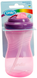 Пляшка-непроливайка з соломинкою Lindo LI 127 16 х 7 х 7 см Рожевий (2000989637097)