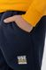 Спортивні штани з принтом для хлопчика Pitiki 2001-2 152 см Синій (2000989272434W)