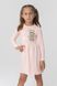 Сукня з принтом для дівчинки Baby Show 5756 116 см Пудровий (2000989920076D)