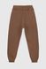 Спортивные штаны однотонные для девочки ANGELOS LX-274 158 см Коричневый (2000990146939W)