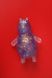 Антистрес м'ялка ведмедик з блискітками 12 см C53876 Фіолетовий (2000989483281)