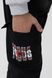 Спортивные штаны с принтом для мальчика Pitiki 228-13-1 176 см Черный (2000990094469D)