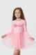 Платье с принтом для девочки Pop Fashion 7344 92 см Розовый (2000990158161D)