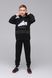 Спортивні штани для хлопчика однотонні Atescan 2209 176 Чорний (2000989464938)