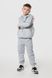 Костюм для хлопчика (худі+штани) Ecrin 2502 140 см Сірий (2000990239907D)
