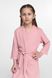 Костюм халат+пижама для девочки Barwa 0321/324 32 Пудровый (2000903369639А)