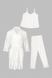 Комплект халат+пижама женский Nicoletta 87093 S Белый (2000990389046А)