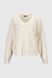 Пуловер однотонный женский Park karon 5857 One Size Молочный (2000990151599W)