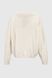 Пуловер однотонний жіночий Park karon 5857 One Size Молочний (2000990151599W)