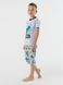 Пижама для мальчика Mini Moon 7882 110-116 см Серый (2000990499622A)