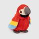 Мягкая интерактивная игрушка Попугай K14802 Красный (2000990318596)
