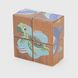 Набір дерев’яних кубиків «Підводний світ» 15403 Різнокольоровий (2000989887478)