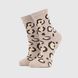 Шкарпетки для дівчинки V&T ШДК144-024 Леопард 22-24 Бежевий (2000990201768A)