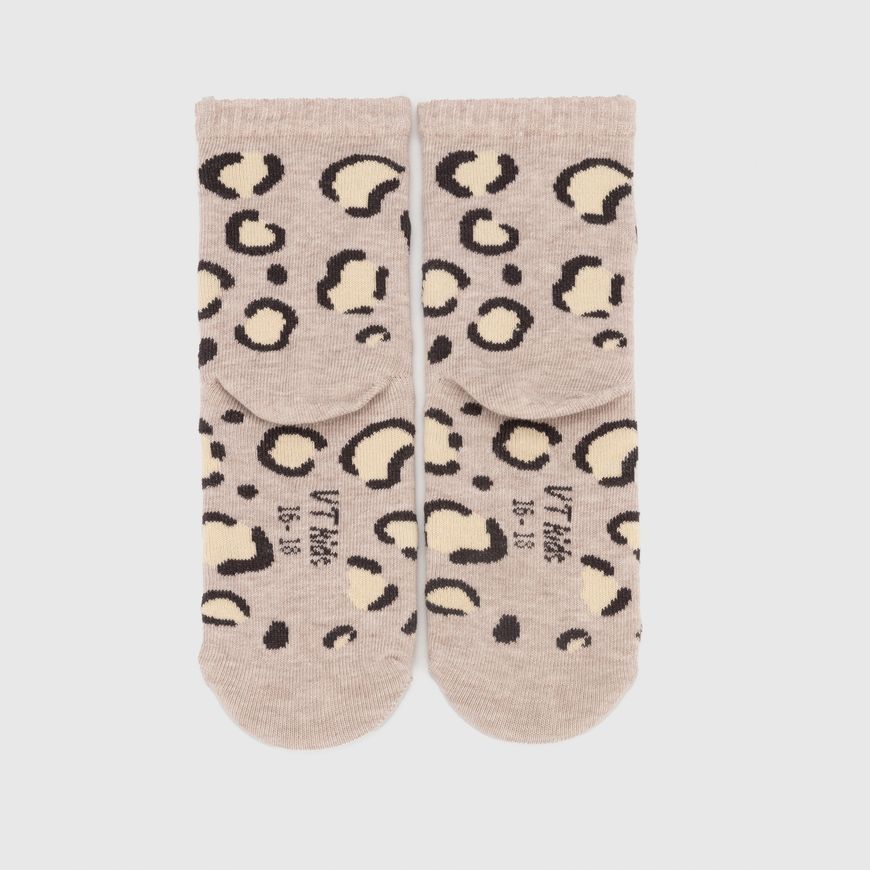 Магазин взуття Шкарпетки для дівчинки ШДК144-024 Леопард