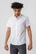 Рубашка однотонная мужская Redpolo 3939 S Белый (2000990523259S)