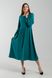 Платье однотонное женское 605 54 Зеленый (2000990349590D)