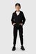 Спортивний костюм (кофта, штани) для хлопчика MAGO T355 152 см Чорний (2000989918301D)