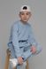 Світшот однотонний дитячий SAFARI 60190 140 см Блакитний (2000989505679D)