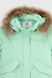 Куртка зимова для дівчинки Feiying H23-21 158 см М'ятний (2000989630227W)