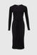 Сукня однотонна жіноча 738 L Чорний (2000990229021W)