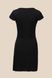 Платье однотонное женское LAWA WBC02384 XS Черный (2000990668165S)(LW)