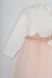 Платье праздничное Mini Papi 385 74 см Персиковый (2000989501275D)