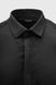 Рубашка мужская классическая однотонная 36002 S Черный (2000990632876А)