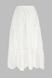 Спідниця однотонна жіноча WZ06 XL Білий (2000990369345S)
