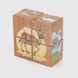 Набор деревянных кубиков "Животные жарких стран" 15403 Разноцветный (4600031154046)