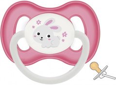 Магазин обуви Пустышка латексная круглая 6-18 месяцев-розовая 23/278-pin Canpol babies (2000901397436)