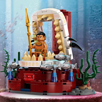 Магазин взуття Конструктор LEGO Marvel Тронна зала короля Неймора 76213