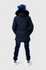 Куртка єврозима для хлопчика Неслухнянки 8868 140 см Темно-синій (2000990082466W)