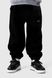 Спортині штани з принтом Yekipeer 9803 128 см Чорний (2000990066398W)