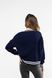 Пуловер однотонний жіночий Park karon 10339 One Size Темно-синій (2000989850892D)